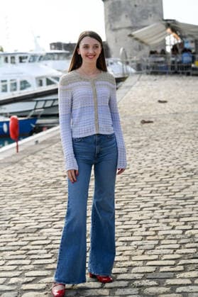 La Rochelle TV Fiction Festival 2026 Photocall September 18, 28th La Rochelle TV Fiction Festival 28th edition of the La Rochelle TV Fiction Festival Photocall for Les disparus des Argonnes Xaverine Lefebvre 459756 September 18, 2026 France  Copyright: xBarbaraxNeymanx xStarfacex STAR_459756_064