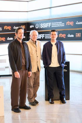 74th San Sebastian International Film Festival: Bucking Fastard Photocall Orlando Bloom, Ariel Leon Isacovitch, Werner Herzog attended Bucking Fastard Photocall during 74th San Sebastian International Film Festival at Kursaal Palace on September 18, 2026 in Donostia San Sebastian, Spain Photo by IMAGO MPG Donostia San Sebastian Kursaal Palace Euskadi Spain  Copyright: xMPGx