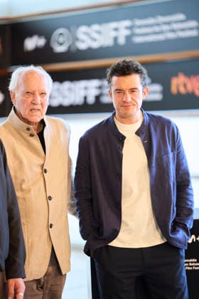 74th San Sebastian International Film Festival: Bucking Fastard Photocall Orlando Bloom, Werner Herzog attended Bucking Fastard Photocall during 74th San Sebastian International Film Festival at Kursaal Palace on September 18, 2026 in Donostia San Sebastian, Spain Photo by IMAGO MPG Donostia San Sebastian Kursaal Palace Euskadi Spain  Copyright: xMPGx
