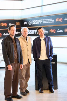 74th San Sebastian International Film Festival: Bucking Fastard Photocall Orlando Bloom, Ariel Leon Isacovitch, Werner Herzog attended Bucking Fastard Photocall during 74th San Sebastian International Film Festival at Kursaal Palace on September 18, 2026 in Donostia San Sebastian, Spain Photo by IMAGO MPG Donostia San Sebastian Kursaal Palace Euskadi Spain  Copyright: xMPGx