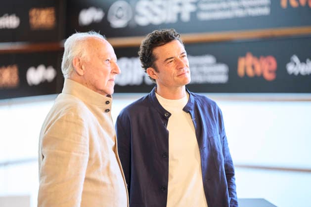 74th San Sebastian International Film Festival: Bucking Fastard Photocall Orlando Bloom, Werner Herzog attended Bucking Fastard Photocall during 74th San Sebastian International Film Festival at Kursaal Palace on September 18, 2026 in Donostia San Sebastian, Spain Photo by IMAGO MPG Donostia San Sebastian Kursaal Palace Euskadi Spain  Copyright: xMPGx