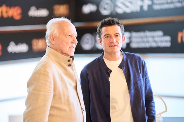 74th San Sebastian International Film Festival: Bucking Fastard Photocall Orlando Bloom, Werner Herzog attended Bucking Fastard Photocall during 74th San Sebastian International Film Festival at Kursaal Palace on September 18, 2026 in Donostia San Sebastian, Spain Photo by IMAGO MPG Donostia San Sebastian Kursaal Palace Euskadi Spain  Copyright: xMPGx