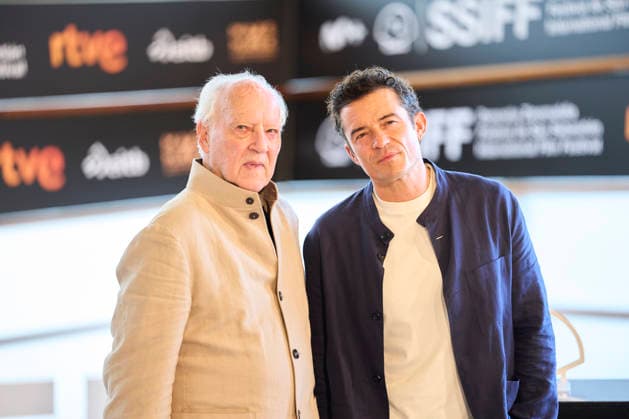 74th San Sebastian International Film Festival: Bucking Fastard Photocall Orlando Bloom, Werner Herzog attended Bucking Fastard Photocall during 74th San Sebastian International Film Festival at Kursaal Palace on September 18, 2026 in Donostia San Sebastian, Spain Photo by IMAGO MPG Donostia San Sebastian Kursaal Palace Euskadi Spain  Copyright: xMPGx