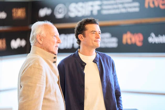 74th San Sebastian International Film Festival: Bucking Fastard Photocall Orlando Bloom, Werner Herzog attended Bucking Fastard Photocall during 74th San Sebastian International Film Festival at Kursaal Palace on September 18, 2026 in Donostia San Sebastian, Spain Photo by IMAGO MPG Donostia San Sebastian Kursaal Palace Euskadi Spain  Copyright: xMPGx