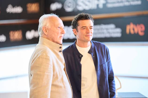 74th San Sebastian International Film Festival: Bucking Fastard Photocall Orlando Bloom, Werner Herzog attended Bucking Fastard Photocall during 74th San Sebastian International Film Festival at Kursaal Palace on September 18, 2026 in Donostia San Sebastian, Spain Photo by IMAGO MPG Donostia San Sebastian Kursaal Palace Euskadi Spain  Copyright: xMPGx