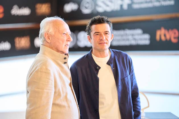 74th San Sebastian International Film Festival: Bucking Fastard Photocall Orlando Bloom, Werner Herzog attended Bucking Fastard Photocall during 74th San Sebastian International Film Festival at Kursaal Palace on September 18, 2026 in Donostia San Sebastian, Spain Photo by IMAGO MPG Donostia San Sebastian Kursaal Palace Euskadi Spain  Copyright: xMPGx