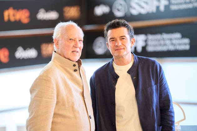 74th San Sebastian International Film Festival: Bucking Fastard Photocall Orlando Bloom, Werner Herzog attended Bucking Fastard Photocall during 74th San Sebastian International Film Festival at Kursaal Palace on September 18, 2026 in Donostia San Sebastian, Spain Photo by IMAGO MPG Donostia San Sebastian Kursaal Palace Euskadi Spain  Copyright: xMPGx