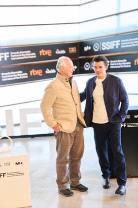74th San Sebastian International Film Festival: Bucking Fastard Photocall Orlando Bloom, Werner Herzog attended Bucking Fastard Photocall during 74th San Sebastian International Film Festival at Kursaal Palace on September 18, 2026 in Donostia San Sebastian, Spain Photo by IMAGO MPG Donostia San Sebastian Kursaal Palace Euskadi Spain  Copyright: xMPGx