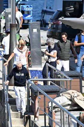 King Juan Carlos Goes Sailing with the Zuritas in Sanxenxo: María Zurita, Carlos Zurita, Carlitos, and Alfonso Zurita boarding the boat on September 18, 2026, in Madrid, Spain. FAMILY ROYALTY KING ZURITA BOAT OR Sanxenxo Sanxenxo Spain  Copyright: xOscarxOrtizx 7784015