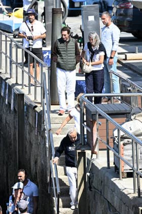 King Juan Carlos Goes Sailing with the Zuritas in Sanxenxo Carlos Alfonso Zurita boarding the boat on September 18, 2026, in Madrid, Spain ROYAL FAMILY KING ZURITA BOAT OR Sanxenxo Sanxenxo Spain  Copyright: xOscarxOrtizx 7784023