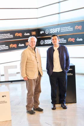 September 18, 2026, Madrid, Madrid, Spain: Orlando Bloom, Werner Herzog attended Bucking Fastard Photocall during 74th San Sebastian International Film Festival at Kursaal Palace on September 18, 2026 in Donostia San Sebastian, Spain Madrid Spain - ZUMAg15_ 20260918_zaf_g15_073 Copyright: xJackxAbuinx
