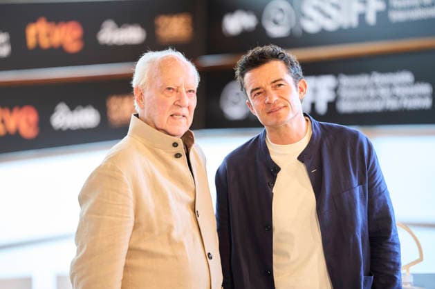 September 18, 2026, Madrid, Madrid, Spain: Orlando Bloom, Werner Herzog attended Bucking Fastard Photocall during 74th San Sebastian International Film Festival at Kursaal Palace on September 18, 2026 in Donostia San Sebastian, Spain Madrid Spain - ZUMAg15_ 20260918_zaf_g15_070 Copyright: xJackxAbuinx