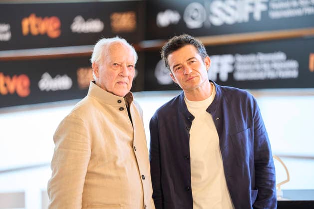 September 18, 2026, Madrid, Madrid, Spain: Orlando Bloom, Werner Herzog attended Bucking Fastard Photocall during 74th San Sebastian International Film Festival at Kursaal Palace on September 18, 2026 in Donostia San Sebastian, Spain Madrid Spain - ZUMAg15_ 20260918_zaf_g15_071 Copyright: xJackxAbuinx