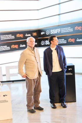 September 18, 2026, Madrid, Madrid, Spain: Orlando Bloom, Werner Herzog attended Bucking Fastard Photocall during 74th San Sebastian International Film Festival at Kursaal Palace on September 18, 2026 in Donostia San Sebastian, Spain Madrid Spain - ZUMAg15_ 20260918_zaf_g15_072 Copyright: xJackxAbuinx