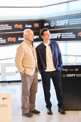 September 18, 2026, Madrid, Madrid, Spain: Orlando Bloom, Werner Herzog attended Bucking Fastard Photocall during 74th San Sebastian International Film Festival at Kursaal Palace on September 18, 2026 in Donostia San Sebastian, Spain Madrid Spain - ZUMAg15_ 20260918_zaf_g15_063 Copyright: xJackxAbuinx