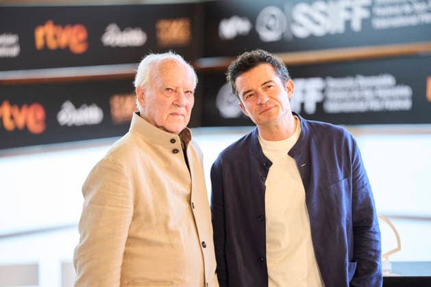 74th San Sebastian International Film Festival: Bucking Fastard Photocall Orlando Bloom, Werner Herzog attended Bucking Fastard Photocall during 74th San Sebastian International Film Festival at Kursaal Palace on September 18, 2026 in Donostia San Sebastian, Spain Photo by ABACAPRESS.COM San Sebastian Euskadi Spain  Copyright: xABACAx