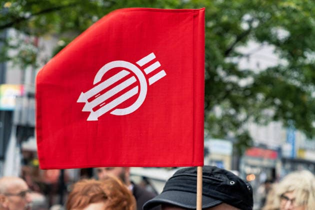 Berlin, September 18, 2026: The Berlin SPD’s campaign wrap-up event featuring Steffen Krach ahead of the upcoming House of Representatives election on September 20, 2026, at Stuttgarter Platz on Wilmersdorfer Straße