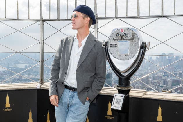 September 18, 2026, New York, New York, USA: JAMIE MILLER visits the Empire State Building in New York to celebrate his viral new single, Babydoll. 18 September 2026 New York USA  - ZUMAa265 20260918_zep_a265_012 Copyright: xEricxAcquayex