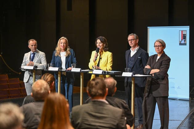 Press conference to introduce the designated artistic director of the Salzburg Fes