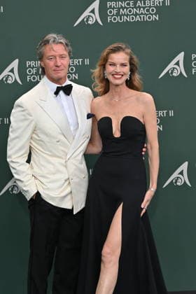 Eva Herzigova and her husband Gregorio Marsiaj at the photocall for the 20th anniversary of the Prince Albert II of Monaco Foundation at the Salle Garnier of the Monte Carlo Opera House, September 18, 2026 This exceptional event brings together numerous artists and philanthropists alongside the princely couple. Bruno Bebert, Bestimage. Photocall for the 20th anniversary of the Prince Albert II of Monaco Foundation at the Salle Garnier of the Monte Carlo Opera, September 18, 2026 This exceptional event brings together numerous artists and philanthropists alongside the princely couple Monte Carlo, Monaco  Copyright: xBrunoxBebertx xBestimagexBrunoxBebertx xBestimagex