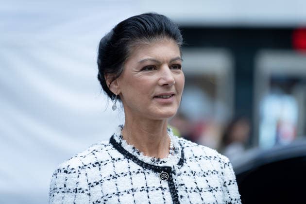 Campaign Wrap-Up, Alexanderplatz, BSW Berlin, Campaign Wrap-Up, Alexanderplatz, BSW, Sahra Wagenknecht Alliance, Rally, Sahra Wagenknecht Berlin Berlin GER