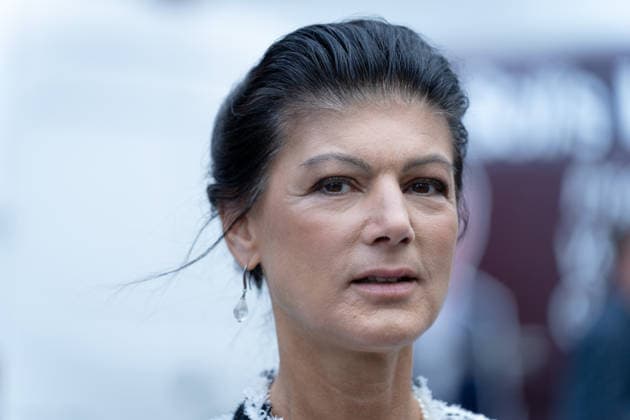 Campaign Wrap-Up, Alexanderplatz, BSW Berlin, Campaign Wrap-Up, Alexanderplatz, BSW, Sahra Wagenknecht Alliance, Rally, Sahra Wagenknecht Berlin Berlin GER