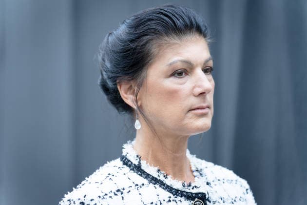 Campaign Wrap-Up, Alexanderplatz, BSW Berlin, Campaign Wrap-Up, Alexanderplatz, BSW, Sahra Wagenknecht Alliance, Rally, Sahra Wagenknecht Berlin Berlin GER