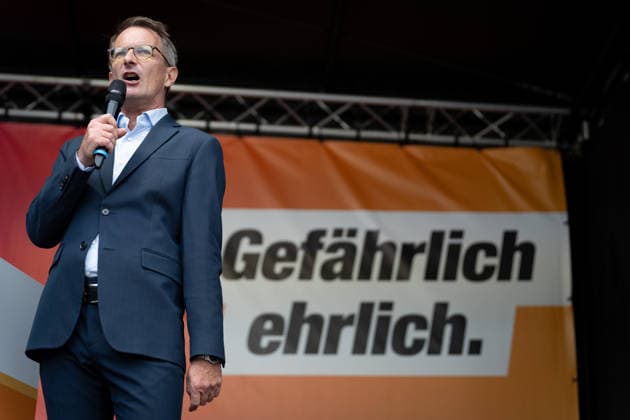 Campaign Wrap-Up, Alexanderplatz, BSW Berlin, Campaign Wrap-Up, Alexanderplatz, BSW, Sahra Wagenknecht Alliance, Rally, Alexander King Berlin Berlin GER