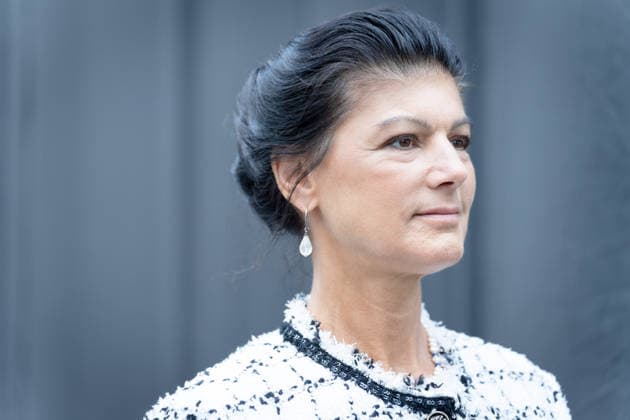 Campaign Wrap-Up, Alexanderplatz, BSW Berlin, Campaign Wrap-Up, Alexanderplatz, BSW, Sahra Wagenknecht Alliance, Rally, Sahra Wagenknecht Berlin Berlin GER