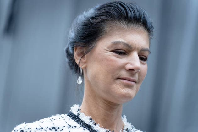 Campaign Wrap-Up, Alexanderplatz, BSW Berlin, Campaign Wrap-Up, Alexanderplatz, BSW, Sahra Wagenknecht Alliance, Rally, Sahra Wagenknecht Berlin Berlin GER