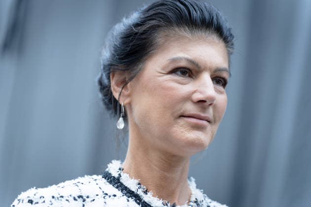 Campaign Wrap-Up, Alexanderplatz, BSW Berlin, Campaign Wrap-Up, Alexanderplatz, BSW, Sahra Wagenknecht Alliance, Rally, Sahra Wagenknecht Berlin Berlin GER