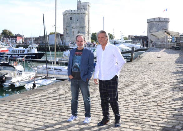 Bruno Solo and Yvan Le Bolloch at the photocall for the TV movie *Caméra Café: Opération Retraite* during the 28th edition of the La Rochelle TV Fiction Festival, September 18, 2026 Denis Guignebourg Bestimage Photocall for the TV movie *Caméra Café: Opération Retraite* at the 28th La Rochelle TV Fiction Festival on September 18, 2026, La Rochelle, France  Copyright: xDenisxGuignebourgx xBestimagexDenisxGuignebourgx xBestimagex