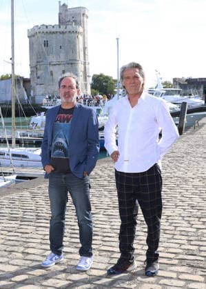 Bruno Solo and Yvan Le Bolloch at the photocall for the TV movie *Caméra Café: Opération Retraite* during the 28th edition of the La Rochelle TV Fiction Festival, September 18, 2026 Denis Guignebourg Bestimage Photocall for the TV movie *Caméra Café: Opération Retraite* at the 28th La Rochelle TV Fiction Festival on September 18, 2026, La Rochelle, France  Copyright: xDenisxGuignebourgx xBestimagexDenisxGuignebourgx xBestimagex