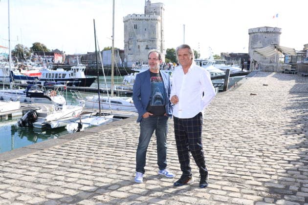 Bruno Solo and Yvan Le Bolloch at the photocall for the TV movie *Caméra Café: Opération Retraite* during the 28th edition of the La Rochelle TV Fiction Festival, September 18, 2026 Denis Guignebourg Bestimage Photocall for the TV movie *Caméra Café: Opération Retraite* at the 28th La Rochelle TV Fiction Festival on September 18, 2026, La Rochelle, France  Copyright: xDenisxGuignebourgx xBestimagexDenisxGuignebourgx xBestimagex