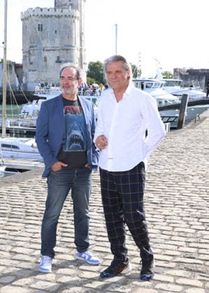Bruno Solo and Yvan Le Bolloch at the photocall for the TV movie *Caméra Café: Opération Retraite* during the 28th edition of the La Rochelle TV Fiction Festival, September 18, 2026 Denis Guignebourg Bestimage Photocall for the TV movie *Caméra Café: Opération Retraite* at the 28th La Rochelle TV Fiction Festival on September 18, 2026, La Rochelle, France  Copyright: xDenisxGuignebourgx xBestimagexDenisxGuignebourgx xBestimagex