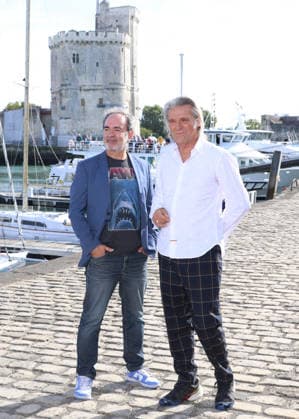 Bruno Solo and Yvan Le Bolloch at the photocall for the TV movie *Caméra Café: Opération Retraite* during the 28th edition of the La Rochelle TV Fiction Festival, September 18, 2026 Denis Guignebourg Bestimage Photocall for the TV movie *Caméra Café: Opération Retraite* at the 28th La Rochelle TV Fiction Festival on September 18, 2026, La Rochelle, France  Copyright: xDenisxGuignebourgx xBestimagexDenisxGuignebourgx xBestimagex