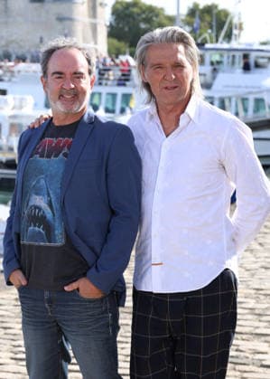 Bruno Solo and Yvan Le Bolloch at the photocall for the TV movie *Caméra Café: Opération Retraite* during the 28th La Rochelle TV Fiction Festival, September 18, 2026 Denis Guignebourg Bestimage Photocall for the TV movie *Caméra Café: Opération Retraite* at the 28th La Rochelle TV Fiction Festival on September 18, 2026, La Rochelle, France  Copyright: xDenisxGuignebourgx xBestimagexDenisxGuignebourgx xBestimagex