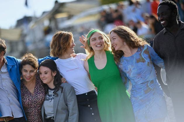 La Rochelle the Nourrices Photocall FC Olivia Cote, David Talbot, Cécile Rebboah, Lauréna Thellier, Barbara Probst, Lula Cotton-Frapier, Alexia Giordano and Ralph Amoussou attend the Nourrices Photocall at the 28th La Rochelle Fiction Festival on September 18, 2026 in La Rochelle, France. Photo by Franck Castel ABACAPRESS.COM La Rochelle  Copyright: xCastelxFranck ABACAx