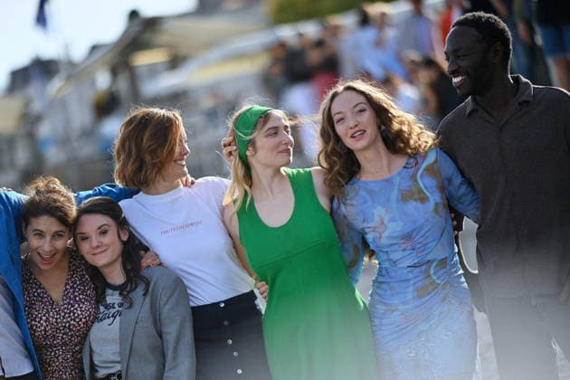 La Rochelle the Nourrices Photocall FC Olivia Cote, David Talbot, Cécile Rebboah, Lauréna Thellier, Barbara Probst, Lula Cotton-Frapier, Alexia Giordano and Ralph Amoussou attend the Nourrices Photocall at the 28th La Rochelle Fiction Festival on September 18, 2026 in La Rochelle, France. Photo by Franck Castel ABACAPRESS.COM La Rochelle  Copyright: xCastelxFranck ABACAx