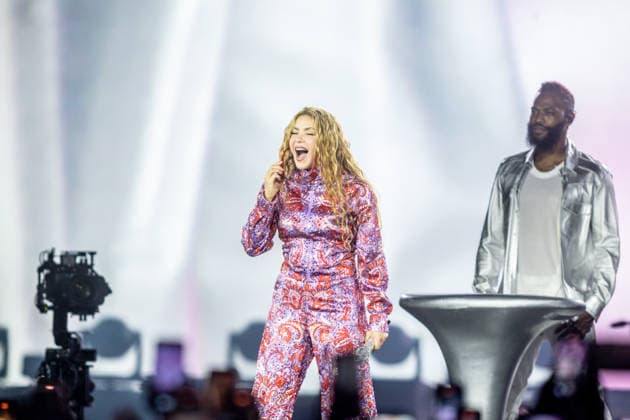 Shakira s First Concert at Shakira Stadium in Madrid Singer Shakira performs during the first concert of her residency in Spain at Shakira Stadium in the Iberdrola Music complex on September 18, 2026, in Madrid, Spain. Shakira returns to Spain after eight years with a historic 12-concert residency in Madrid as the sole European stop on her Las Mujeres Ya No Lloran World Tour. SEPTEMBER 18, 2026 SHAKIRA CONCERT MUSIC FAMOUS SINGER CULTURE ENTERTAINMENT MACONDO Madrid Madrid, Spain  Copyright: xRicardoxRubiox 7784494