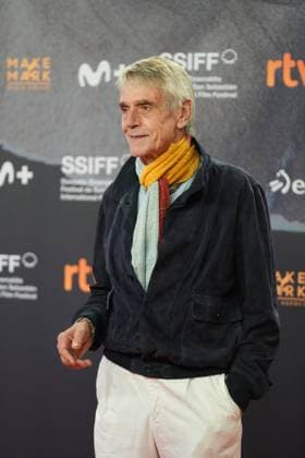 Jeremy Irons attending the opening ceremony during the 74 San Sebastian Film Festival in San Sebastian, Spain, on Friday, 18 September, 2026. Cordon Press 
