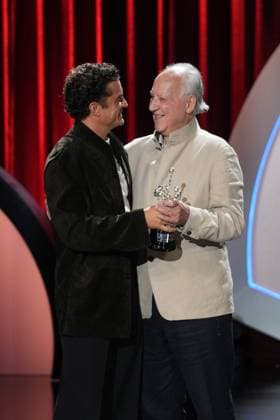 Orlando Bloom and Director Werner Herzog attending the opening ceremony during the 74 San Sebastian Film Festival in San Sebastian, Spain, on Friday, 18 September, 2026. Cordon Press 