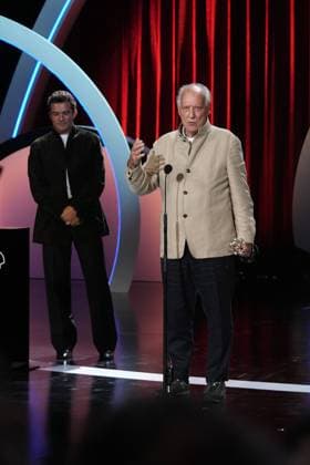Orlando Bloom and Director Werner Herzog attending the opening ceremony during the 74 San Sebastian Film Festival in San Sebastian, Spain, on Friday, 18 September, 2026. Cordon Press 
