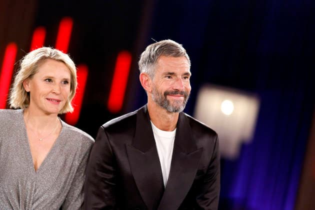 Hosts Susan Link and Micky Beisenherz at the 50th-anniversary episode of the WDR talk show Kölner Treff at the WDR Studio in Cologne, Cologne, September 18, 2026, North Rhine-Westphalia, Germany Copyright: xChristophxHardtx