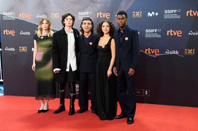 74th San Sebastian International Film Festival: Red Carpet Opening Ceremony Fatih Akin, Eren M. Güvercin, Mariam Dawoud, Carlotta von Falkenhayn, Gabriel-Winner Amorin attended Red Carpet Opening Ceremony during 74th San Sebastian International Film Festival at Kursaal Palace on September 18, 2026 in Donostia San Sebastian, Spain Photo by IMAGO MPG Donostia San Sebastian Kursaal Palace Euskadi Spain  Copyright: xMPGx