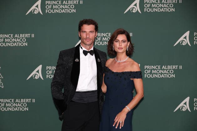 20th Anniversary Gala Of the Prince Albert II of Monaco Foundation - Photocall Aurelien Muller, Catrinel Marlon attending the Gala to 20th anniversary of Prince Albert II of Monaco Foundation at the Opera of Monte-Carlo, Monaco, on September 18, 2026. Photo by Jean-Charles Vinaj ABACAPRESS.COM Monaco  Copyright: xVinajxJean-Charles ABACAx