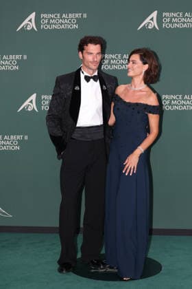 20th Anniversary Gala Of the Prince Albert II of Monaco Foundation - Photocall Aurelien Muller, Catrinel Marlon attending the Gala to 20th anniversary of Prince Albert II of Monaco Foundation at the Opera of Monte-Carlo, Monaco, on September 18, 2026. Photo by Jean-Charles Vinaj ABACAPRESS.COM Monaco  Copyright: xVinajxJean-Charles ABACAx