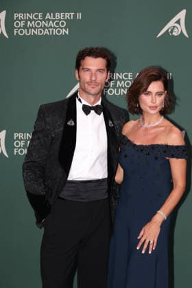 20th Anniversary Gala Of the Prince Albert II of Monaco Foundation - Photocall Aurelien Muller, Catrinel Marlon attending the Gala to 20th anniversary of Prince Albert II of Monaco Foundation at the Opera of Monte-Carlo, Monaco, on September 18, 2026. Photo by Jean-Charles Vinaj ABACAPRESS.COM Monaco  Copyright: xVinajxJean-Charles ABACAx