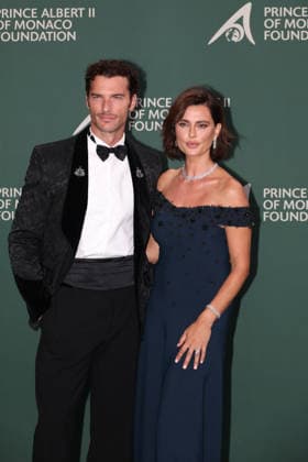 20th Anniversary Gala Of the Prince Albert II of Monaco Foundation - Photocall Aurelien Muller, Catrinel Marlon attending the Gala to 20th anniversary of Prince Albert II of Monaco Foundation at the Opera of Monte-Carlo, Monaco, on September 18, 2026. Photo by Jean-Charles Vinaj ABACAPRESS.COM Monaco  Copyright: xVinajxJean-Charles ABACAx