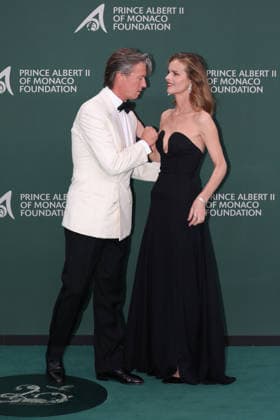 20th Anniversary Gala Of the Prince Albert II of Monaco Foundation - Photocall Gregorio Marsiaj and Eva Herzigova attending the Gala to 20th anniversary of Prince Albert II of Monaco Foundation at the Opera of Monte-Carlo, Monaco, on September 18, 2026. Photo by Jean-Charles Vinaj ABACAPRESS.COM Monaco  Copyright: xVinajxJean-Charles ABACAx